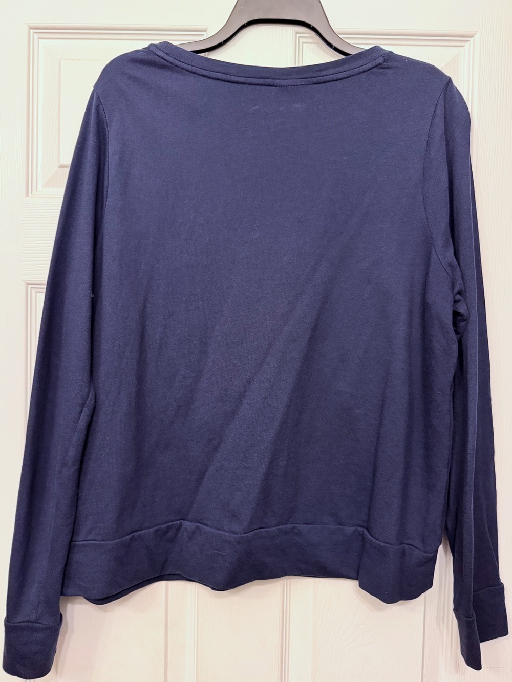 Lilly Pulitzer Navy Rami embroidered pullover sweatshirt - Picture 4 of 4